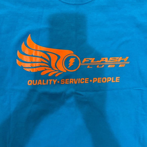 Gildan Flash Lube Graphic Tee Blue Regular - Picture 3 of 3